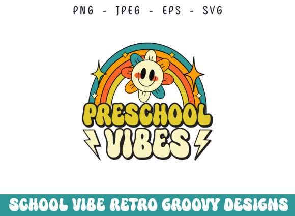 A Groovy Retro School Days Design for Your Next Project