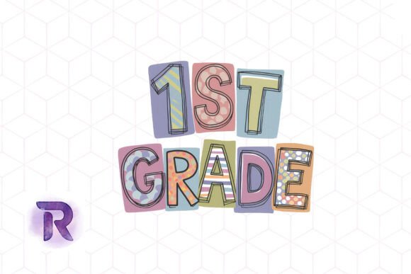 A Neon First Grade Design Fit for Real Stitches