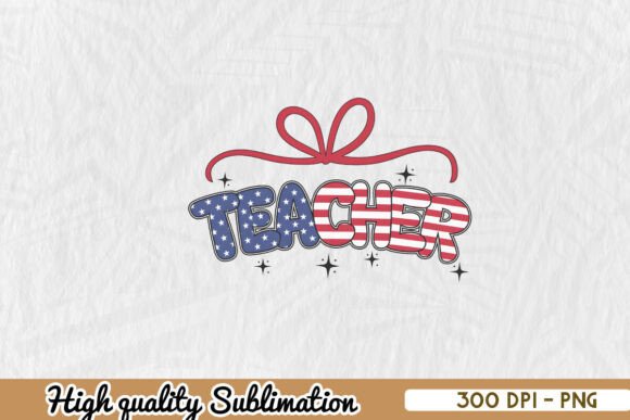 American Pride: 4th of July Teacher PNG Review