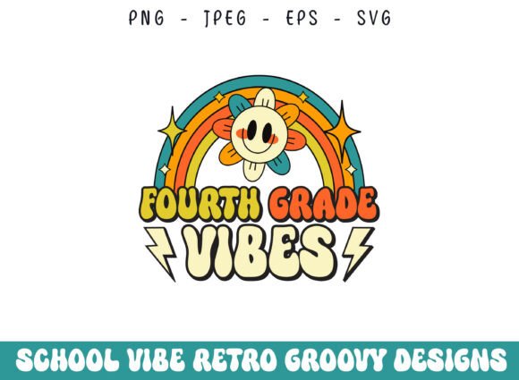 An Embroidery Designer's Review of Fourth Grade School Retro Groovy Vibes