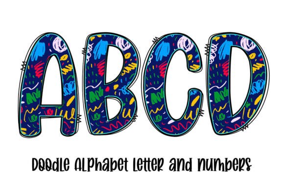 Black to School Alphabet: A Versatile Design Choice