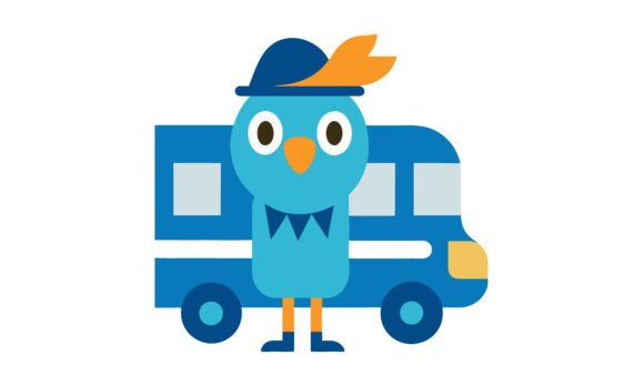Cartoon Bird and School Bus Vector: A Review for Real Projects