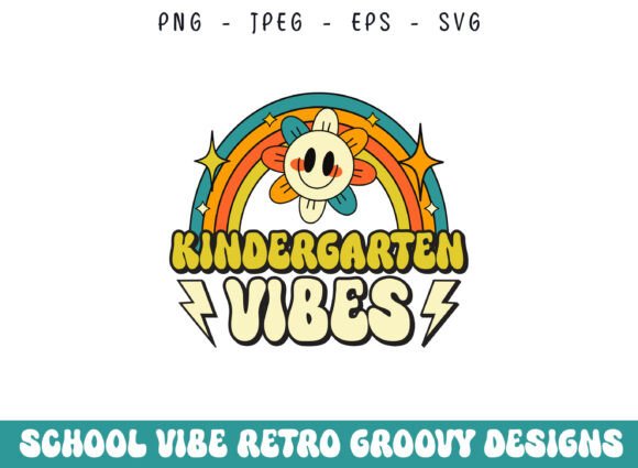 Kindergarten Retro Groovy Embroidery Design Review