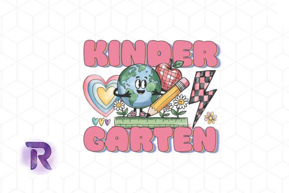 Retro Kindergarten Groovy Teacher PNG Review