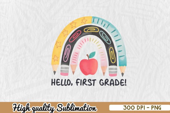 Review: Hello 1st Back School Sublimation PNG