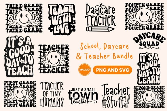 School Teacher Bundle: A Versatile Design for Educators