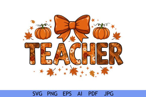 Teacher Fall Pumpkins Autumn Design Review